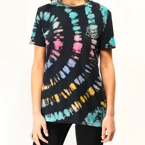 Obey Mira Rosa Black Tie Dye T-Shirt